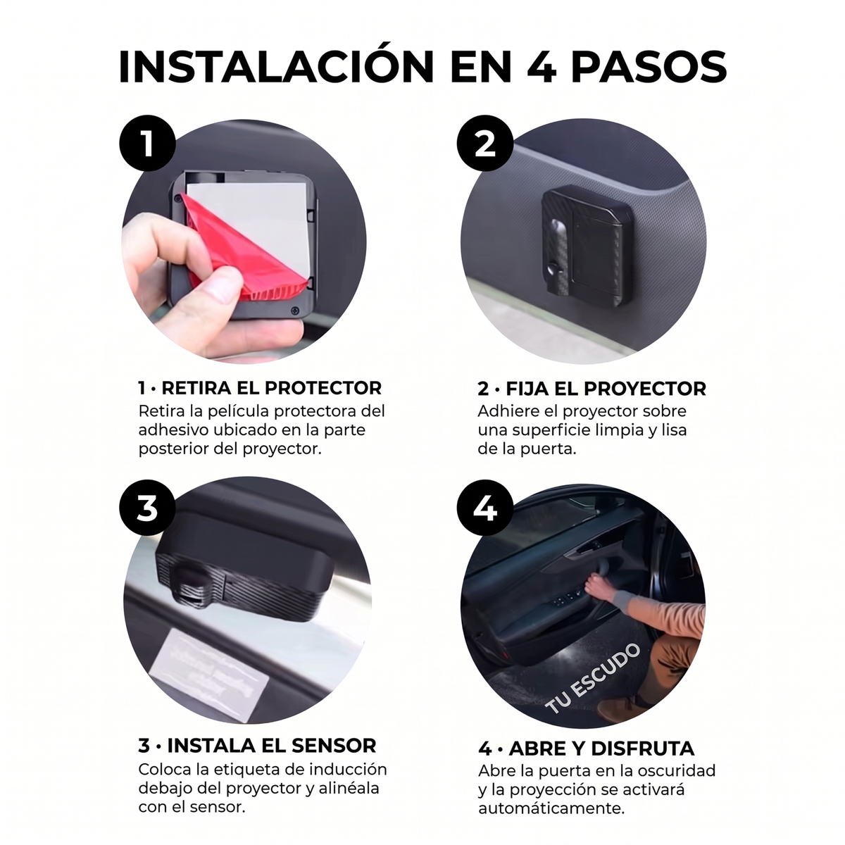 Proyector LED de Escudo Personalizado