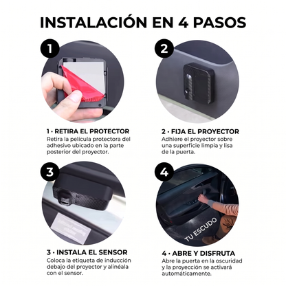 Proyector LED de Escudo Personalizado